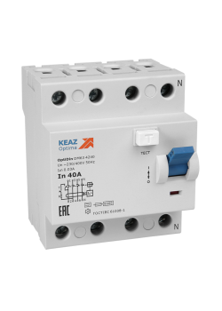 ВДТ без защиты от сверхтоков OptiDin DM63-44100-AС-УХЛ4 (4P, 100, 300mA)