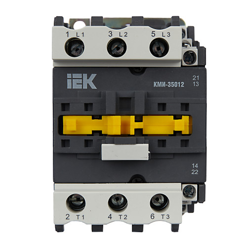 Контактор КМИ-35012 50А 230В/АС3 1NO;1NC IEK Контактор КМИ-35012 50А 230В/АС3 1NO;1NC IEK