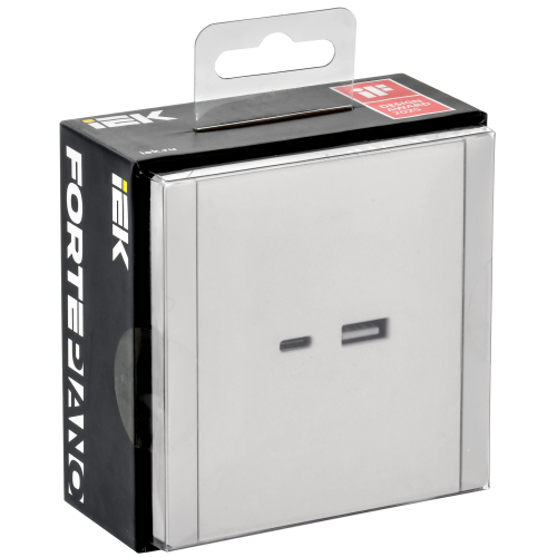 FORTE&PIANO Розетка USB A+C 3,1А FP250 белый IEK FORTE&PIANO Розетка USB A+C 3,1А FP250 белый IEK