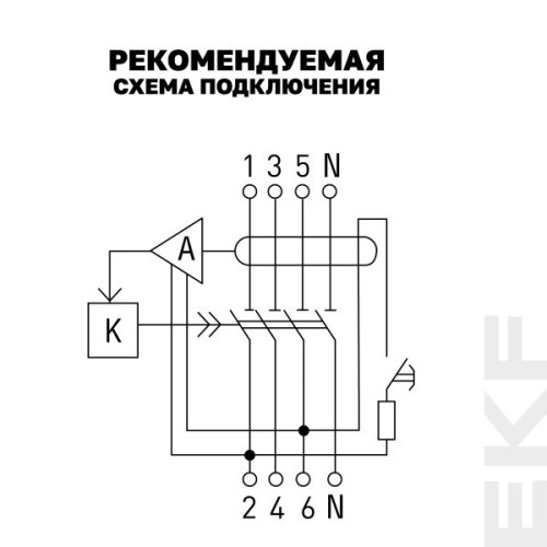 ВДТ ВДТ-40 4P 40А 30мА тип АС эл. 4,5кА BASIC ВДТ ВДТ-40 4P 40А 30мА тип АС эл. 4,5кА BASIC