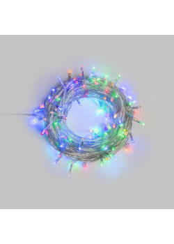 Гирлянда светодиодная Нить универсальная 25м 250 LED мультиколор прозр. Neon-Night 304-099
