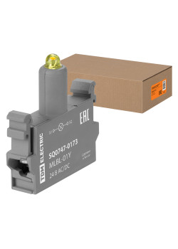 Светодиодный блок MLBL-01Y 24 В AC/DC желтый TDM