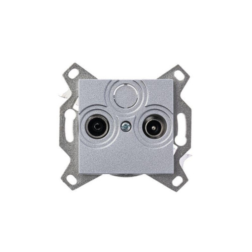 Розетка телевизионная оконечная TV/R Levit серебр. ABB 2CHH083503A6070 Розетка телевизионная оконечная TV/R Levit серебр. ABB 2CHH083503A6070