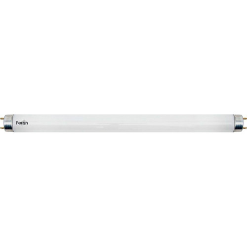 Лампа люминесцентная двухцокольная Feron FLU1 T8 G13 15W 230V 6400K