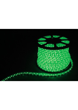Дюралайт светодиодный Feron LED-F3W 3-х жильный , зеленый 2,88Вт/м 72LED/м 50м 220V