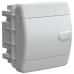 UNION Compact Корпус пластиковый ЩРВ-П-4 IP41 белая дверь IEK
