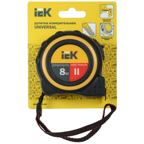 Рулетка измерительная UNIVERSAL 8м IEK
