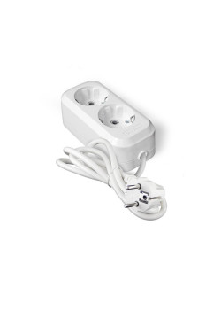 Удлинитель 2х3м с заземл. IP20 Е-302А ПВС 3х1.5 Universal 1718