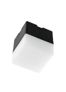 Светильник светодиодный Feron AL4021 IP20 3W 6500К, пластик, черный 50*50*55мм