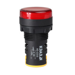 Лампа AD22DS(LED) матрица D22мм красный 230В-КЭАЗ