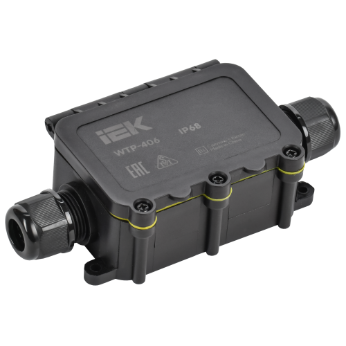 Коробка распределительная герметичная WTP-406 2 ввода IP68 IEK
