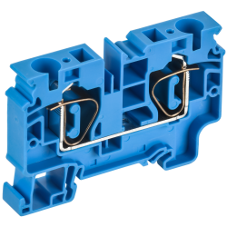ARMAFIX Клемма пружинная CX10 BU 10мм2 проходная синяя IEK