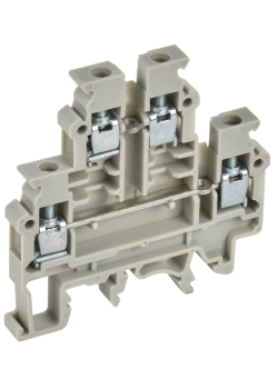 ARMAFIX Клемма винтовая CTS-ML 2 ур. 4мм2 серая IEK
