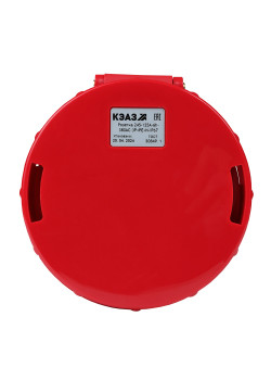 Розетка кабельная 245-125А-6h-380AC-3P+PE+N-IP67