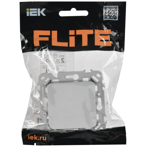 FLITE Заглушка с суппортом ЗГ-ФлА алюминий IEK