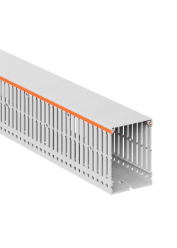 Короб перфорированный RLHF6 60x80, без галогенов, светло-серый