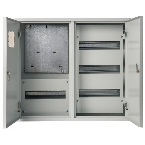 Корп. метал. две двери 520х585х160 3-фазн. 48 мод. IP31 ЩРУН-3/48