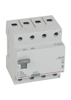 RX3 ВДТ 30мА 25А 4П AC LEGRAND