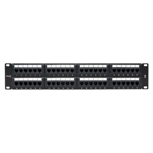Патч-панель TERACOM PRO 19'' Cat.6 2U неэкран. UTP 48 портов RJ-45 Dual IDC Патч-панель TERACOM PRO 19'' Cat.6 2U неэкран. UTP 48 портов RJ-45 Dual IDC