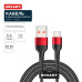 Кабель USB-A-Type-C 5А 50Вт 1м черн. нейлон. оплетка Rexant 18-7066 Кабель USB-A-Type-C 5А 50Вт 1м черн. нейлон. оплетка Rexant 18-7066