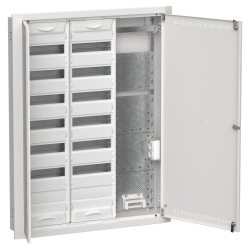 TITAN 5 Корпус комбинированный ЩРв-168 (3х84) 1130х885х130мм IP30 белый IEK