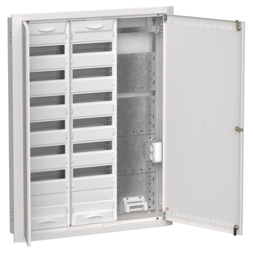 TITAN 5 Корпус комбинированный ЩРв-168 (3х84) 1130х885х130мм IP30 белый IEK
