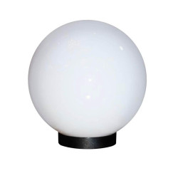 Светильник НТУ/ Светильник НТУ-06-60-01 (Шар) d.250 опаловый ПММА/корпус черный
