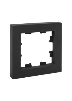 1 - местная рамка, чёрн., пластик Эпика EKF