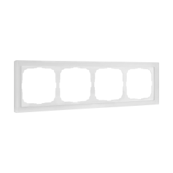 ARTGALLERY PURE 4-постовая РАМКА, МАТОВОЕ ОРГАНИЧЕСКОЕ СТЕКЛО БЕЛЫЙ