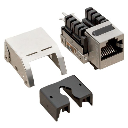 Модуль Keystone розеточный TERACOM PRO Cat.6 RJ-45 экран. FTP 110 IDC 90 град. Модуль Keystone розеточный TERACOM PRO Cat.6 RJ-45 экран. FTP 110 IDC 90 град.