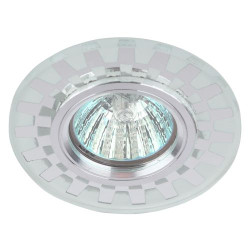 Светильник точечный DK LD47 SL MR16 декор со светодиод. подсветкой зеркальн. ЭРА Б0037358