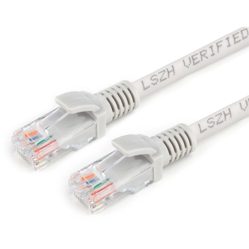 Патч-корд Premier PP31-0.5M-LSZH 1Гбит/с UTP 4 пары cat.5E CCA molded 0.5м серый RJ-45 (m)-RJ-45 (m)