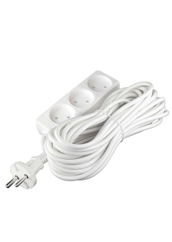 Удлинитель 3х10м без заземл. 10А IP20 2.2кВт ПВС Союз 481S-1310