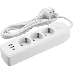Удлинитель 90 838 OPE-USB-03-180-ESC-3x1 ОНЛАЙТ 90838