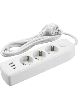 Удлинитель 90 838 OPE-USB-03-180-ESC-3x1 ОНЛАЙТ 90838