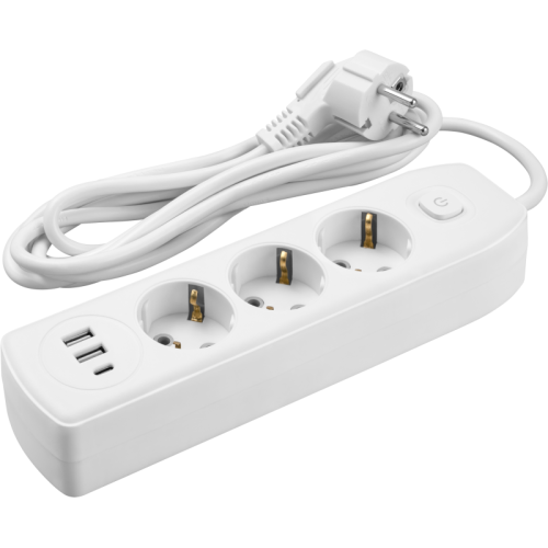 Удлинитель 90 838 OPE-USB-03-180-ESC-3x1 ОНЛАЙТ 90838