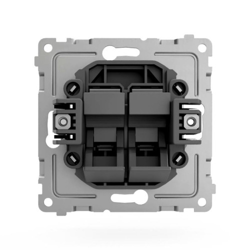 Розетка компьютерная 2-м СП Pixel RJ45 кат.5E механизм карбон TOKOV ELECTRIC TKE-PX-RC2-C14 Розетка компьютерная 2-м СП Pixel RJ45 кат.5E механизм карбон TOKOV ELECTRIC TKE-PX-RC2-C14