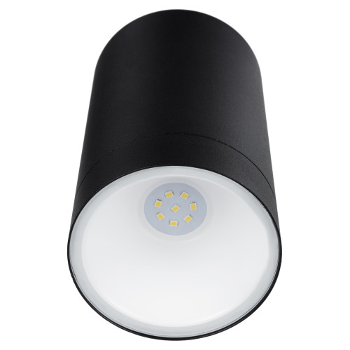 Светильник настенный LED, Соло, 6 Вт, 4000 К, H160 мм, алюм./черн., IP65, TDM
