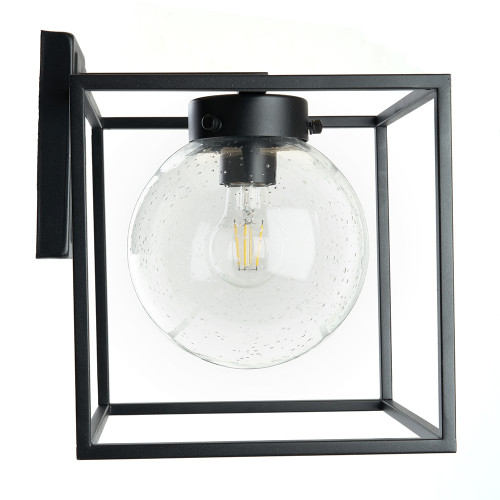Светильник садово-парковый Feron PL711 на стену вниз  60W E27 230V, черный