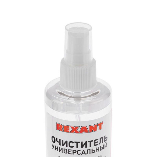 Очиститель универсальный 200мл (с распылителем) Rexant 09-4105 Очиститель универсальный 200мл (с распылителем) Rexant 09-4105