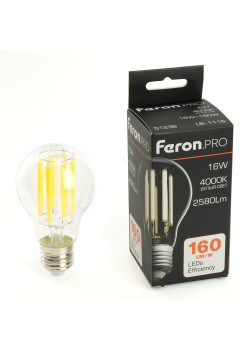 Лампа светодиодная Feron.PRO LB-1116 Шар E27 2580LM 16W 175-265V 4000K