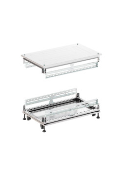 Крыша основание преперфорированные IT-CQE 600x600, RAL7035