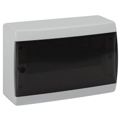 Корпус навесной COMFORT ЩРН-П-12 IP41 пластик. прозр. крышка бел. Эра Б0067233