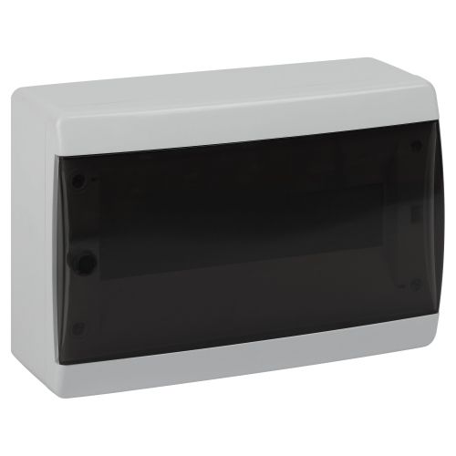 Корпус навесной COMFORT ЩРН-П-12 IP41 пластик. прозр. крышка бел. Эра Б0067233