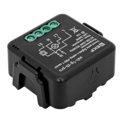 Умное реле в подрозетник 1-канальное с нейтралью Zigbee EKF Connect Select PRO