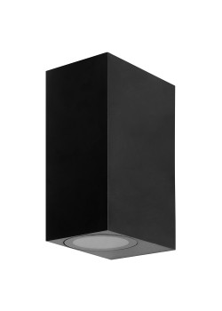 Светильник садово-парковый Feron.ONE DH051-P,на стену, 2*GU10 220-240V, черный пластик