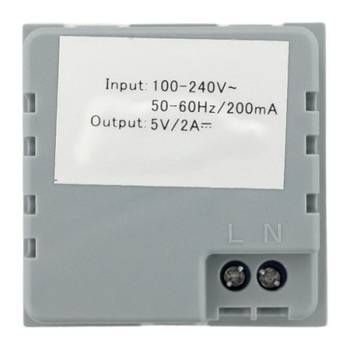 Розетка USB A+A, 2.1А, 2 гнезда, без индикатора EKF Розетка USB A+A, 2.1А, 2 гнезда, без индикатора EKF
