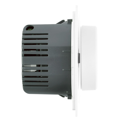 Выключатель диммирующий (механизм), STEKKER, 250В, 1200W, серия Мия, RSW10-3106-01, белая магнолия Выключатель диммирующий (механизм), STEKKER, 250В, 1200W, серия Мия, RSW10-3106-01, белая магнолия