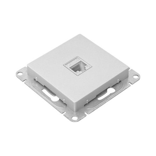 Механизм роз. RJ45 (cat5), алюм. Эпика EKF Механизм роз. RJ45 (cat5), алюм. Эпика EKF