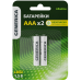 Батарейка щелочная Alkaline LR03/AAA (2шт/блистер) GENERICA